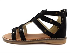 Arauto RAP sandal black with velcro and zip
